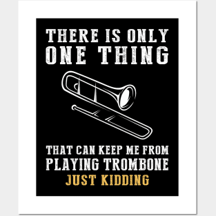 Trombone Tales and Trombone Laughs - A Playful Serenade! Posters and Art